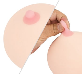 人工乳房ぱふぱふ日和乳首