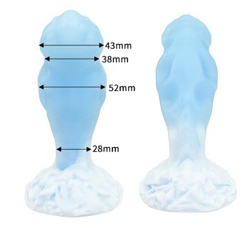 凍龍ディルド正面サイズ
