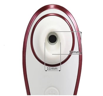 ウーマナイザーリバティ吸引口