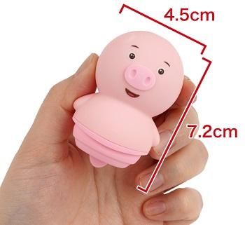 ぶたくんにぺろぺろサイズ