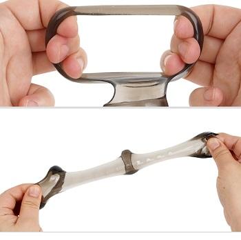 三段式ペニスサポーター素材