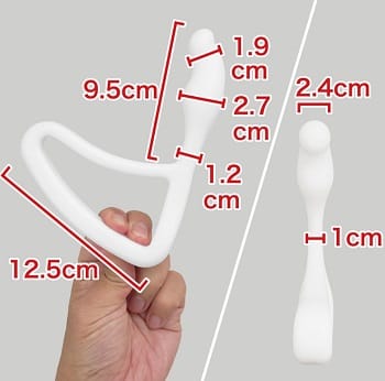 プロステートハンドルアナルグッズL