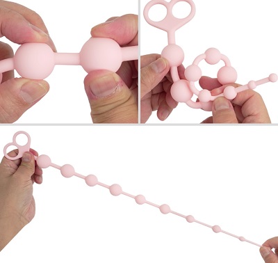 お尻初体験ロング挿入