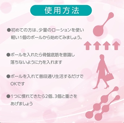 きゅんトレ３点セット使用方法