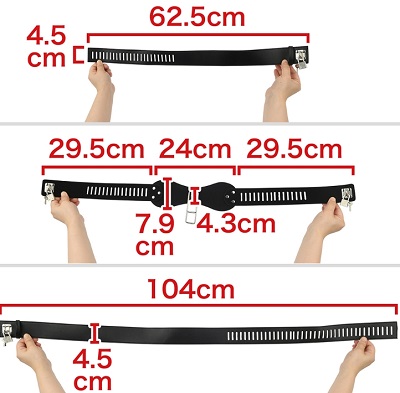 接待防御ベルトサイズ